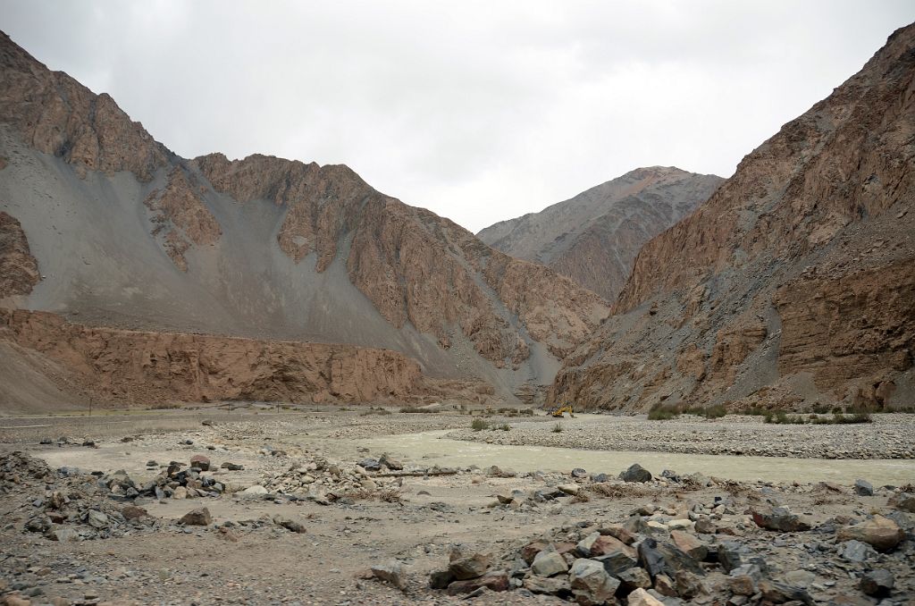 36 Hills And River Next To The Road Between Mazar And Yilik To The Trek To K2 In China